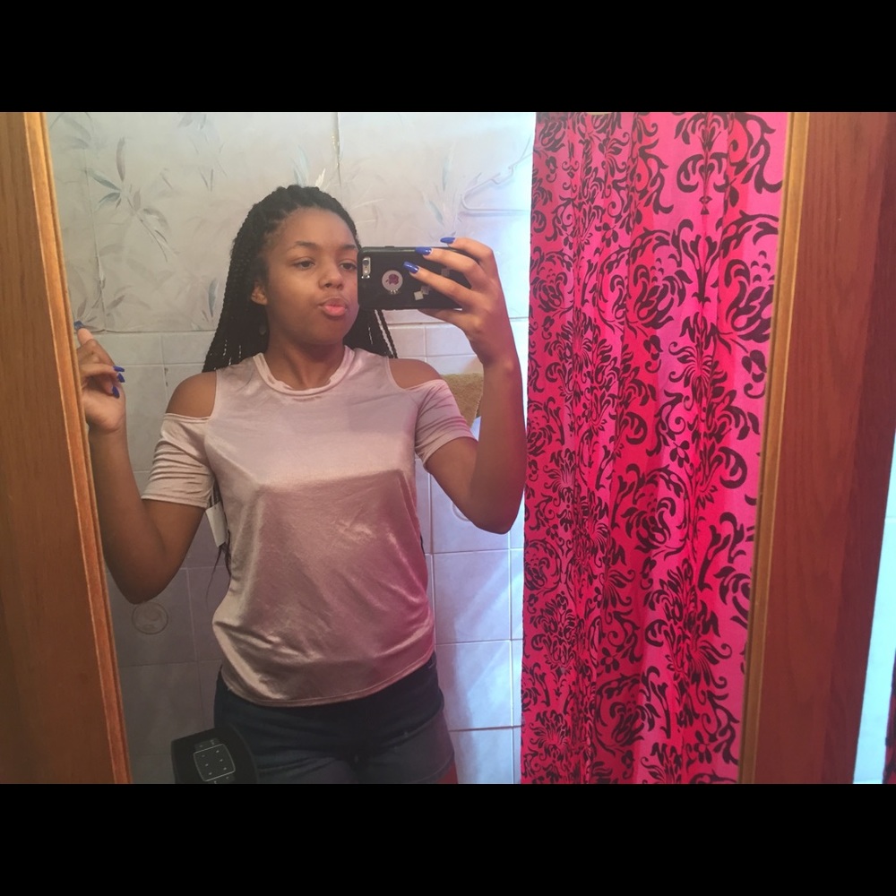 Rose gold shirt